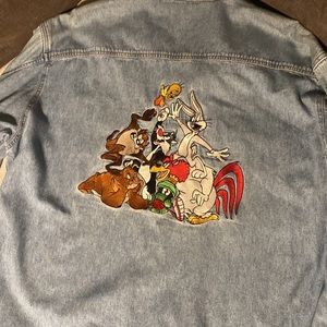 1990’s Vintage Looney Tune Denim Button-up